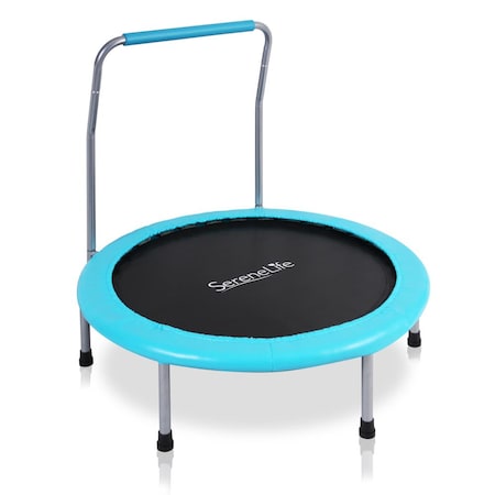 Serenelife Sports Exercise Spring-Less Kid Size Trampoline SLELT367